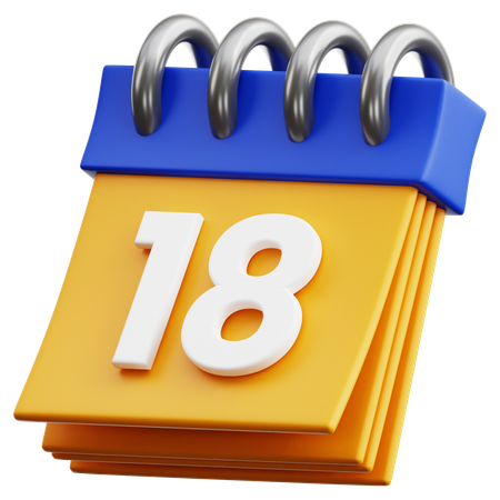 Free 18 Datum  3D Icon