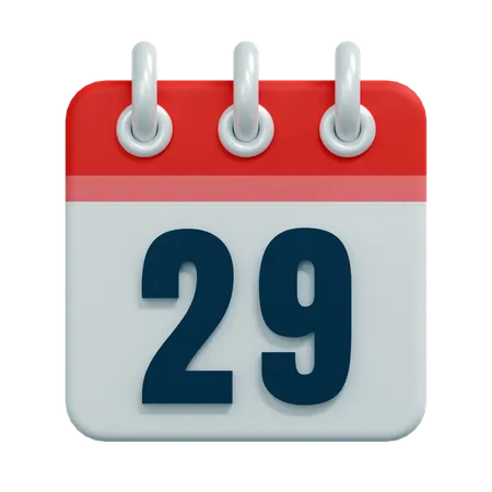 Free Calendar Illustration 3D Icon