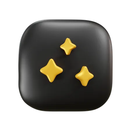 Free 3 Star Weather  3D Icon