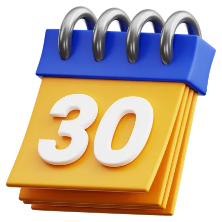 Free 30 data  3D Icon