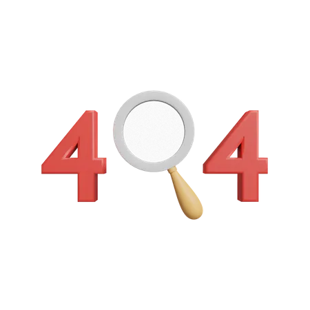 Free 404 Error  3D Illustration