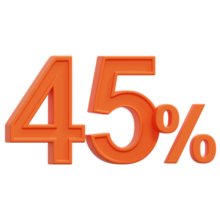Free 45%  3D Icon