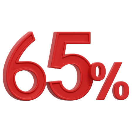 Free 65%  3D Icon