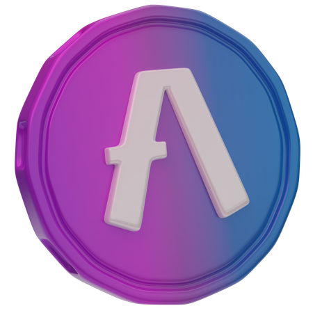 Free Aave  3D Icon