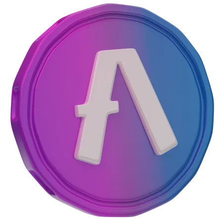 Free Aave  3D Icon