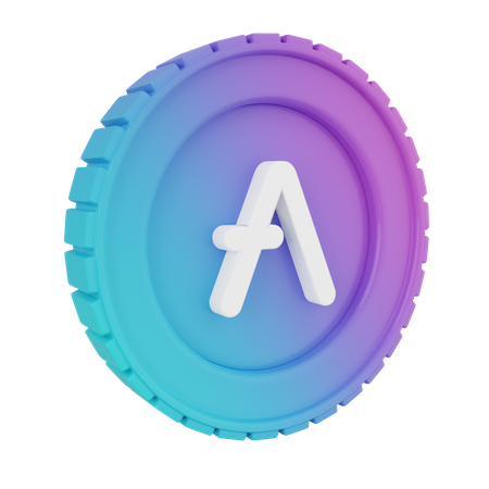 Free Aave  3D Icon