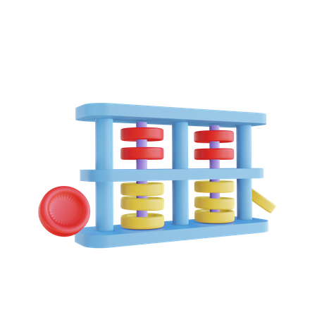 Free Abacus  3D Illustration