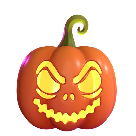 Free Abóbora de Halloween  3D Icon