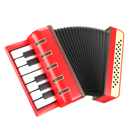 Free Accordion  3D Icon