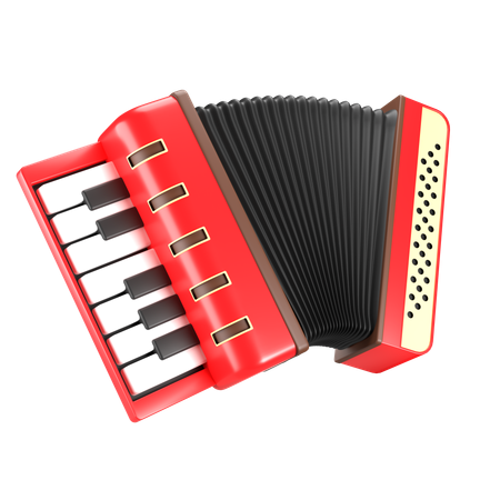 Free Accordion  3D Icon