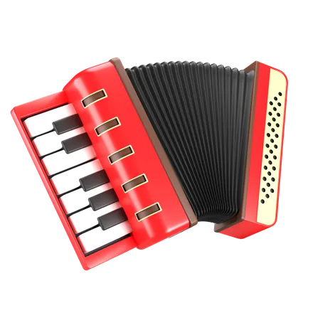 Free Accordion  3D Icon