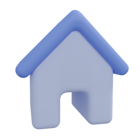 Free Maison  3D Icon