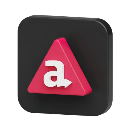Free Logotipo do acelerador de aplicativos  3D Logo