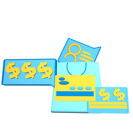 Free Achat  3D Icon