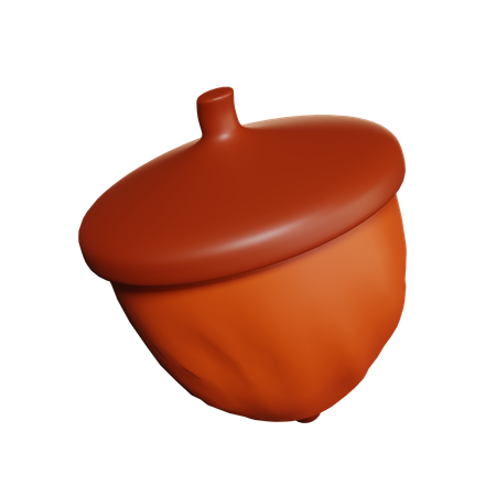 Free Acorn  3D Icon