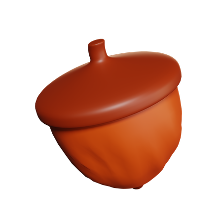 Free Acorn  3D Icon