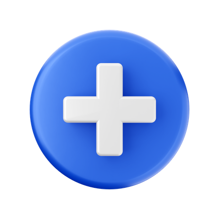 Free Add  3D Icon