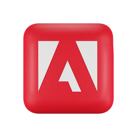 Free Adobe  3D Logo