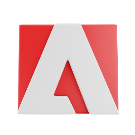 Free Adobe  3D Icon