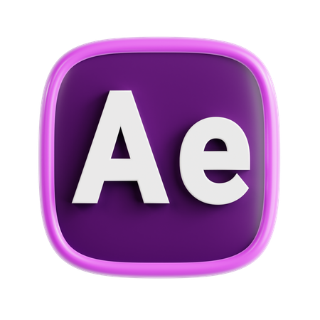 Free Adobe After Effect  3D Icon