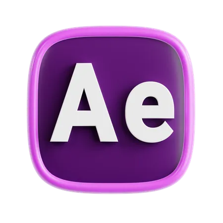 Free Adobe After Effect  3D Icon