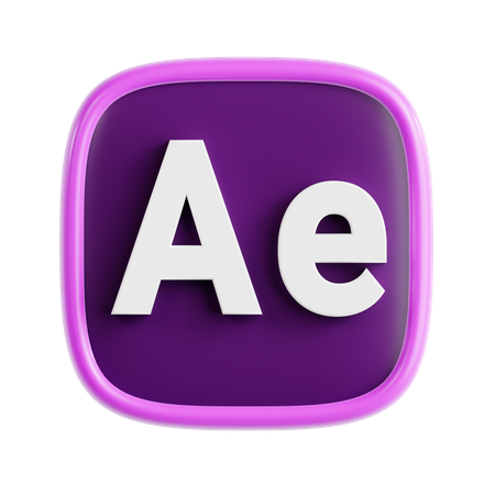 Free Adobe After Effect  3D Icon