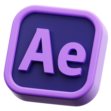 Free Adobe After Effect  3D Icon