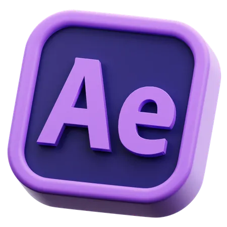 Free Adobe After Effect  3D Icon