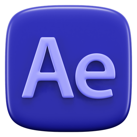 Free Adobe After Effects  3D Icon