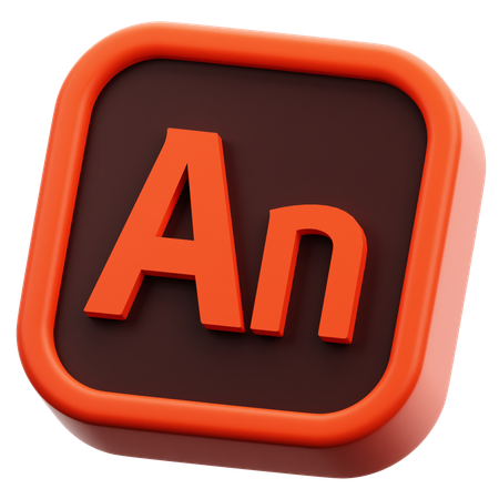 Free Adobe animado  3D Icon
