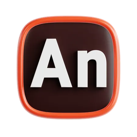 Free Adobe animado  3D Icon