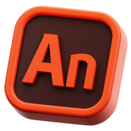 Free Adobe animado  3D Icon