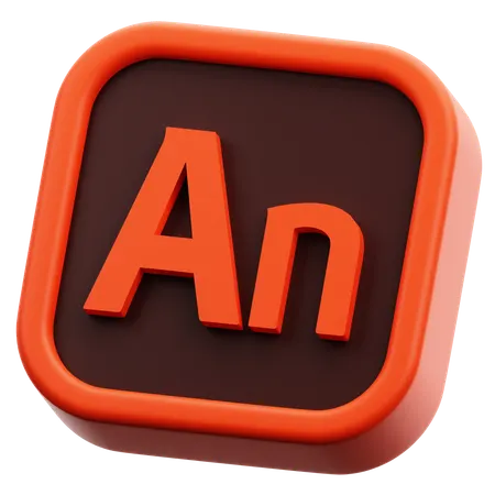 Free Adobe animado  3D Icon