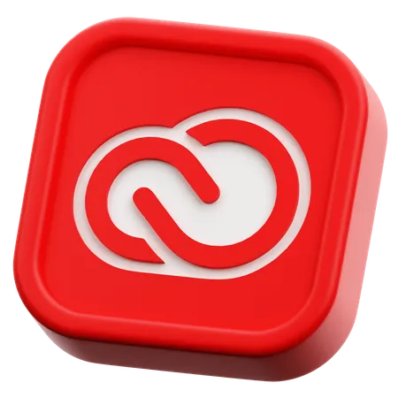 Free Adobe Creative Cloud  3D Icon