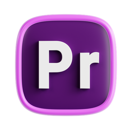 Free Adobe estreno pro  3D Icon