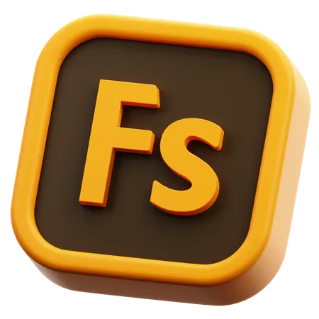 Free Adobe fuse  3D Icon