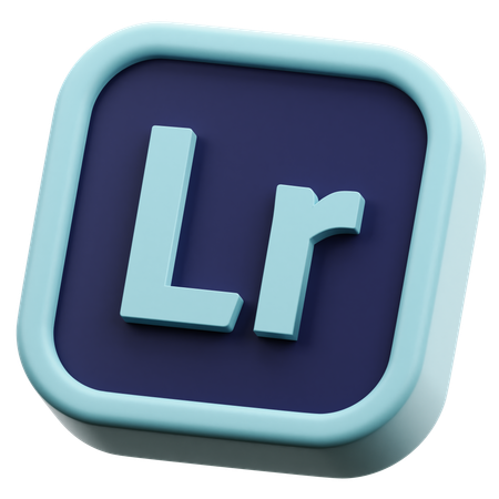Free Adobe Lightroom  3D Icon