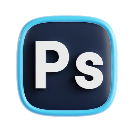 Free Adobe Photoshop  3D Icon