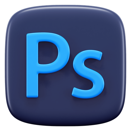 Free Adobe Photoshop  3D Icon