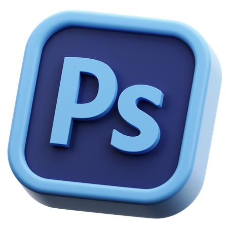 Free Adobe Photoshop  3D Icon