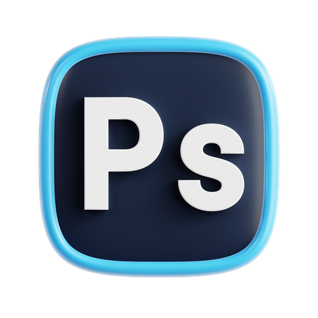 Free Adobe Photoshop  3D Icon