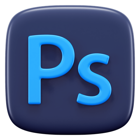 Free Adobe Photoshop  3D Icon