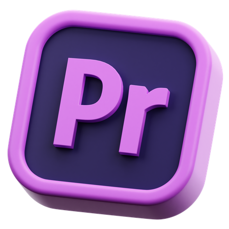 Free Adobe Premiere Pro  3D Icon