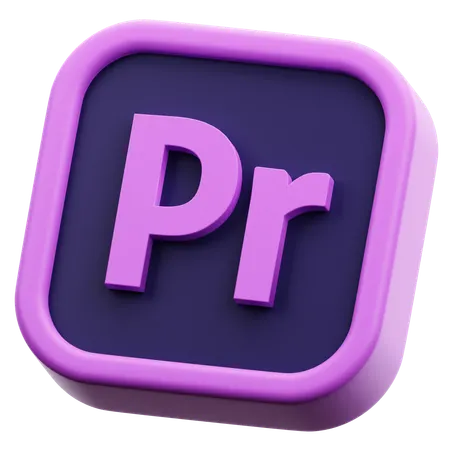 Free Adobe Premiere Pro  3D Icon