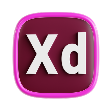 Free Adobe XD  3D Icon