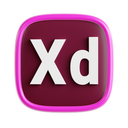 Free Adobe XD  3D Icon