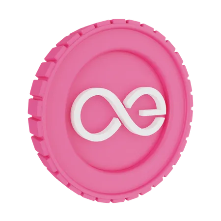 Free Aeternity  3D Illustration