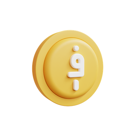 Free Afghani  3D Icon