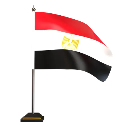 Free Ägypten Flagge  3D Flag