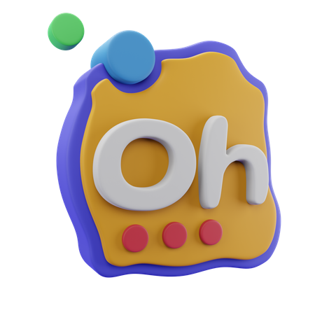 Free Ah  3D Icon